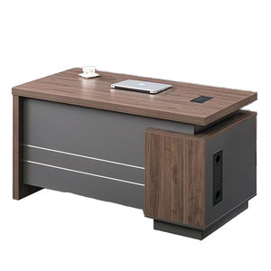 Mobiliario moderno de melamina para oficina en casa, escritorio de Ordenador diseñado para el trabajo del personal, escuela, hospital, uso en hoteles - Product Image 1
