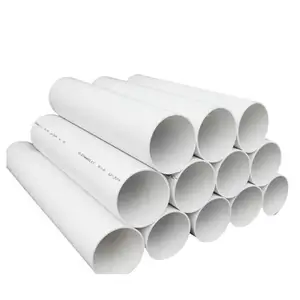 astm 5" 4 inch 110mm 125mm 140mm 160mm 280mm 315mm 450mm sch40 uv resistant u-pvc pvc underground pipe for drainage and sewage