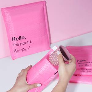 Enveloppes rembourrées bleu sarcelle métallique de luxe 4x6/4x8, colis postal, vêtements, sacs d'expédition en poly avec fermeture éclair à bulles - Product Image 2