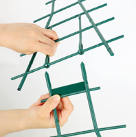 Shenniu — Support plastique pour plantes grimpantes, cadre en treillis, tige de tige, anneau pour fleurs de jardin