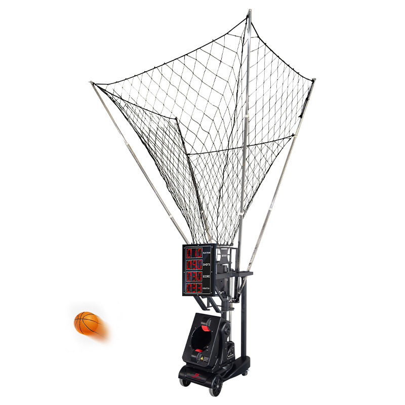 Longermay Basketball Ball Return Basketball Training Machine Automatic Basketball Serve Machine for Club