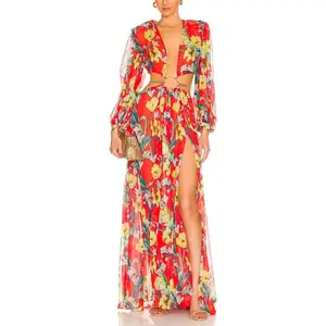 봄 여름 착용 여성 의류 사용자 정의 자신의 색상 캐주얼 스타일 편안한 거리 여성 드레스