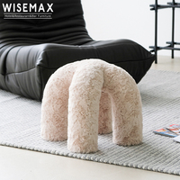 WISEMAX FURNITURE Mobilier de salon design créatif tabouret moderne en forme de poulpe pouf pour canapé pouf latéral