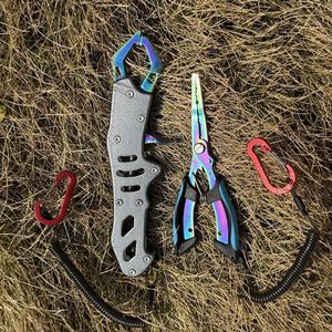 ลูเรมาสเตอร์ชุดเครื่องมือตกปลาสแตนเลสสตีลจับปลาควบคุมด้วยอลูมิเนียมขนาด8นิ้วปากปลา304ทนทานด้ามจับตามหลักสรีรศาสตร์ - Product Image 6