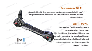 El más nuevo diseño de Corea de 500W 1000W 48V de freno doble <span class=keywords><strong>Mercane</strong></span> <span class=keywords><strong>Widewheel</strong></span> <span class=keywords><strong>Pro</strong></span> Scooter Eléctrico versión 2020 - Product Image 3