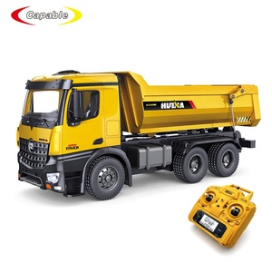 Camión <span class=keywords><strong>de</strong></span> construcción a control remoto, camión <span class=keywords><strong>de</strong></span> construcción <span class=keywords><strong>de</strong></span> aleación <span class=keywords><strong>de</strong></span> metal huina rc, <span class=keywords><strong>grande</strong></span>, fundido a presión, camión <span class=keywords><strong>de</strong></span> basura con luz - Product Image 2