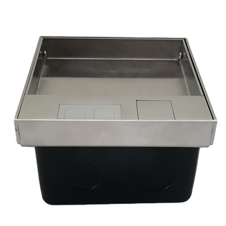 Cable Box for Raised Access Floor Electrical Socket Boxes Size 100mm*100mm*55mm for Home