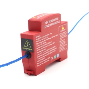 Dispositif d'extinction d'incendie par aérosol Mlf Heat 10g automatique pour la protection des armoires électriques - Product Image 1