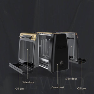 Machine à griller les kebabs électriques ZY, machine à brochettes rotatives automatiques pour la maison, barbecue sans fumée pour l'intérieur - Product Image 2