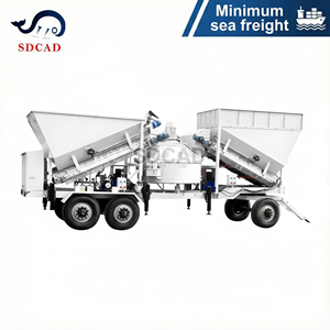 Centrale à béton mobile YHZS50, moteur 60Hz, Brésil, vente chaude - Product Image 1