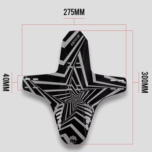Guardabarros Reflectantes Ligeros e Impermeables para Bicicletas <span class=keywords><strong>BMX</strong></span> y de Carretera AM DH Enduro - Product Image 5