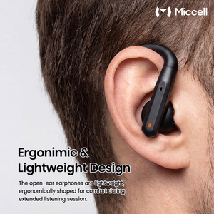 Audífonos Miccell OWS Intrauditivos, Mini Audífonos Inalámbricos 6.0BT para Juegos con Estuche para iPhone, <span class=keywords><strong>Xiaomi</strong></span>, Huawei - Product Image 3