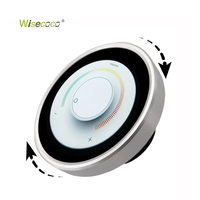 Bouton rotatif intelligent personnalisé avec écran HMI pour commande de panneau d'instrumentation de moteur marin
