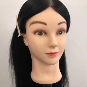 Cabeza de Maniquí Económica Resistente al Calor <span class=keywords><strong>para</strong></span> Prácticas de Corte de Cabello, <span class=keywords><strong>para</strong></span> Salón de Belleza, Barbería y Escuela - Product Image 4