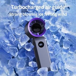 Ventilateur rechargeable puissant et intelligent, longue durée, ventilateur sans lame sans fil avec fonction de charge USB pour une utilisation toute la journée - Product Image 3