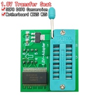 Adaptateur 1,8 V pour carte mère 1,8 V SPI Flash SOP8 DIP8 W25 MX25 à utiliser sur programmeur TL866CS TL866A EZP 2010 EZP2013 CH341