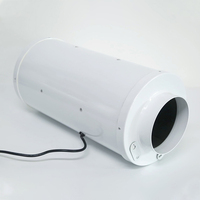 Ventilateur de conduit super silencieux de 10 pouces ventilateur d'extraction hydroponique certifié CE