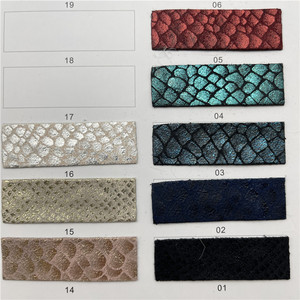 Động Vật In Vải Da Kim Loại Phim Kim Loại Rắn Da <span class=keywords><strong>Python</strong></span> Bắt chước Da Tổng Hợp Dệt - Product Image 4
