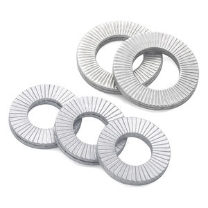 Arandela autoblocante de acero de aleación de alta temperatura, tipo de par predominante <span class=keywords><strong>DIN</strong></span> 25201 para ensamblaje aeroespacial y automotriz - Product Image 1