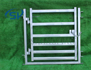 Giá bán buôn thép carbon mạ kẽm cừu sân cổng với Lugs và pins cho gia súc cừu hàng rào - Product Image 2