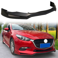 Kit carrosserie sport de haute qualité en ABS pour MAZDA3 AXELA 2014-2019, comprenant des lèvres avant et arrière pour une décoration améliorée