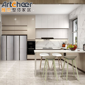 Armario de cocina de madera maciza personalizado, mueble esquinero de madera, moderno y clásico, <span class=keywords><strong>Alacena</strong></span> - Product Image 1