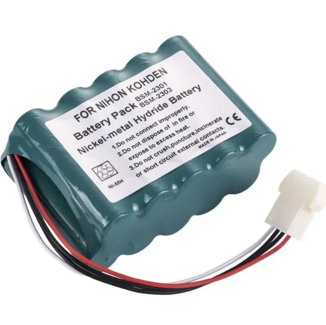 BSM-2300 BSM-2301 BSM-2303 Nihon Kohden Battery