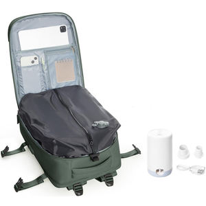 Ryanair Sealed Airbag Air Pump Cabin Backpack Bag <span class=keywords><strong>40x20x25</strong></span> Nylon Airline Carry on Integrated Vacuum Compression Mochila <span class=keywords><strong>de</strong></span> <span class=keywords><strong>viaje</strong></span> - Product Image 2