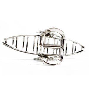 YIYI Wing Lips Feder blume Mode Haar Koreanisches Haar Zubehör Klauen clips Herz Schmetterling Weiß Benutzer definierte Metall Haars pangen - Product Image 3