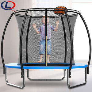 Trampolín Redondo con Luces LED para 5 Personas, Equipo de Parque de Diversiones, Bungee Jumping para Niños al Aire Libre - Product Image 5