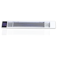 Unité de ventilo-convecteur vertical encastré à haute pression statique avec moteur de soufflerie de climatisation 220V, télécommande, faible bruit