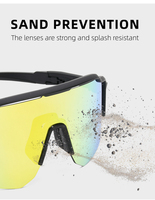 Lunettes de soleil de sport Stoma Own Patent Mtb pour hommes, vélo, cyclisme, personnalisées, UV400, interchangeables, pour course à pied, pêche, golf, activités de plein air