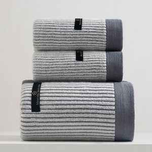 <span class=keywords><strong>Set</strong></span> di <span class=keywords><strong>asciugamani</strong></span> assorbenti per la casa in puro cotone accappatoio <span class=keywords><strong>e</strong></span> <span class=keywords><strong>asciugamani</strong></span> - Product Image 6