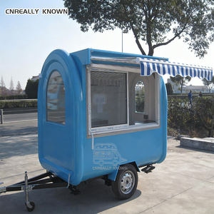 OEM Street Hot Dog Churros Van Coffee Cart Sweet Corn Food Truck With Steamers - Product Image 1