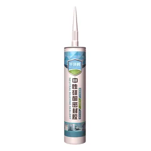 Fast Delivery Acetic Silicon Glue Weatherproof Glass Glue Clear Silicon Sealant For Aquarium