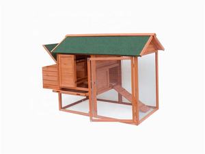 Gabbia di pollo impermeabile all'aperto all'ingrosso della fabbrica di legno - Product Image 3