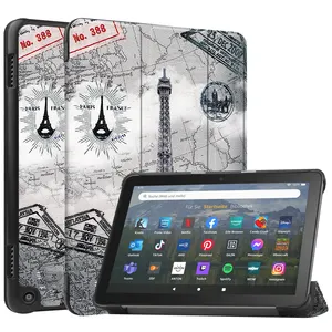 Hot bán cho Kindle lửa HD8 cộng với trường hợp chống sốc thả bảo vệ gồ ghề trường hợp đối với lửa HD 8 cộng với 2022 funda