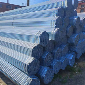 Vente chaude de matériaux de construction en acier, tuyaux en fer galvanisé, <span class=keywords><strong>ferraille</strong></span> de tuyaux galvanisés BS1387, tuyaux galvanisés de différentes tailles - Product Image 2