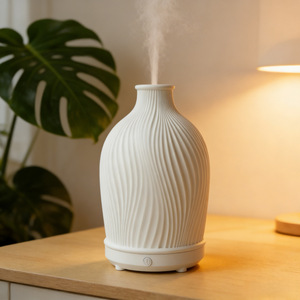 Difusor de Aromas de Resina con Atomización Inteligente, <span class=keywords><strong>Humidificador</strong></span> Ultrasónico de Madera Sencilla para el Hogar - Product Image 1