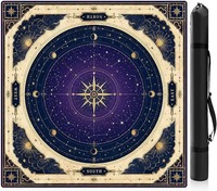 Tapis de Mahjong de Luxe en Caoutchouc, Silencieux et Antidérapant, Violet, pour Jeu de Table, Imperméable, Idéal pour les Soirées de Jeu à Domicile - Vente Chaude en Gros