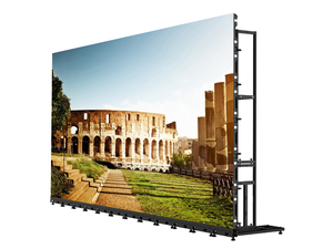 Panel LED de pie para eventos, gabinete de hierro, pantalla LED P3.91 de 500x1000 mm HD, animación de pared LED para tiendas minoristas - Product Image 3