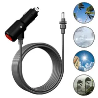 Câble d'alimentation DC 12-24V pour Starlink, câble de charge pour mini-voiture avec interrupteur, 2 mètres, câble d'alimentation pour charge de voiture