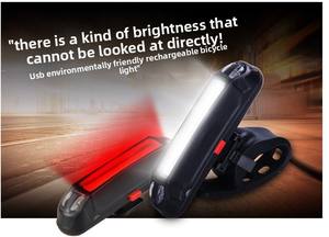 Feu arrière de vélo portable à batterie rechargeable, 6 modes, LED rouge haute intensité, étanche IPX5, <span class=keywords><strong>montage</strong></span> sur tige de selle, conduite nocturne - Product Image 6