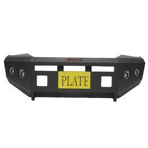 Pare-chocs avant en acier noir 4x4 avec <span class=keywords><strong>logo</strong></span> personnalisé et éclairage LED pour <span class=keywords><strong>Toyota</strong></span> Hilux Vigo 2012 2013 2014 2015 - Product Image 2