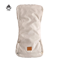 Vente en gros chancelière chauffante pour bébé motif extérieur imprimé sac de couchage pour bébé avec fermeture éclair