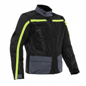 เสื้อแจ็คเก็ตมอเตอร์ไซค์สำหรับผู้ชายไซส์ใหญ่ ผ้าคอร์ดูร่า ปรับแต่งได้ สำหรับฤดูร้อน/ฤดูหนาว กันลม กันน้ำ ระบายอากาศ พิมพ์ลายได้ทุกสี - Product Image 1