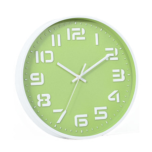 Bán Buôn 12-Inch <span class=keywords><strong>Analog</strong></span> 3D Kỹ Thuật Số Im Lặng Quét Thạch Anh Phong Trào Nhựa Đồng Hồ Treo Tường Đơn Giản Vòng Thiết Kế Cho Trang Trí Nội Thất - Product Image 6