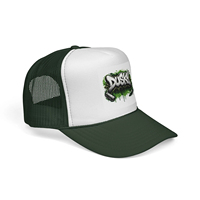 Gorra Trucker de Alta Calidad con 5 Paneles, Diseño de Letras Impresas y Logotipo, Gorras de Béisbol Deportivas con Malla Trasera al por Mayor