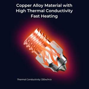 Kit de Boquillas para Impresora 3D Creality, 0.25/0.4/0.6/0.8mm, Acero Inoxidable, Alta Conductividad Térmica - Product Image 5