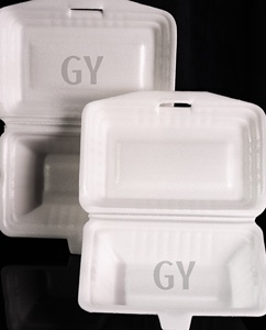 Boîtes alimentaires, boîtes repas, contenants pour le déjeuner, boîtes à lunch, boîtes à trois compartiments, boîtes pour le petit-déjeuner, boîtes pour la restauration rapide, contenants alimentaires jetables en mousse - Product Image 3